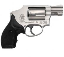 Smith & Wesson Model 642 Airweight 38 S&W Spl +P 5rd 1.88 Stainless Steel Barrel & Cylinder Matte Silver Aluminum Frame