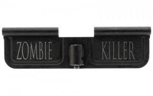 Spikes Ejection Port Door AR-15 Engraved Zombie Killer AR-15 Steel Black