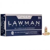 Speer Ammo 53826 Lawman 9mm 147 GR Total Metal Jacket 50 Bx/ 20 Cs - 204 Speer Ammo 53826 Lawman 9mm 147 GR Total Metal Jacket 50 Bx/ 20 Cs - 204