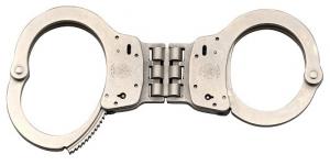 Smith & Wesson Nickel Hinged Handcuffs - 350096 Smith & Wesson Nickel Hinged Handcuffs - 350096