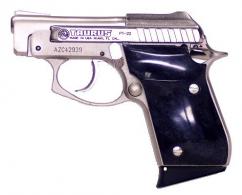 Taurus 8 + 1 Round 25 ACP w/2 3/4" Barrel/Nickel Finish/Blac