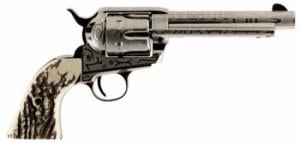 Taylor's & Co. 1873 Cattle Brand Stag Grip 357 Magnum Revolver - OG1407 Taylor's & Co. 1873 Cattle Brand Stag Grip 357 Magnum Revolver - OG1407