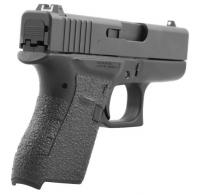 Talon Grips Adhesive Grip For Glock 43 Textured Black Rubber - 100R Talon Grips Adhesive Grip For Glock 43 Textured Black Rubber - 100R