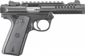 Ruger Mark IV .22 LR  (LR) 4.4 10+1 Black Polymer Grip Black - 43906