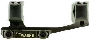 Warne XSKELITW 1-Pc Base & Ring Combo For AR 1" Style Black Finish - 438