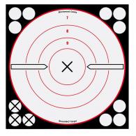 Birchwood Casey 34802 Shoot-N-C Bull''s-Eye 6 Target - 90 Birchwood Casey 34802 Shoot-N-C Bull''s-Eye 6 Target - 90