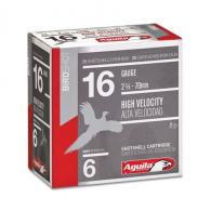 Aguila Hunting Standard Velocity 16 Gauge 2.75" 1 oz 6 Round 25 Bx - 1CHB1616