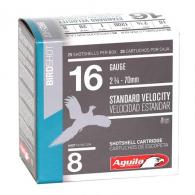 Aguila Hunting loads 16 Gauge Ammo 2.75" 1 oz #8 shot 25rd box - 1CHB1618