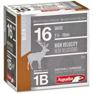 Main product image for Aguila Field High Velocity 16 Gauge 2.75" 1-1/8oz #1-Buck 25rd box