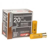 Main product image for AGUILA HV BUCKSHOT 20 GA 2-3/4"  #2-buckshot 25rd box