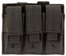 NCStar Triple Mag Pouch Double Stack Nylon Black - CVP3P2932B