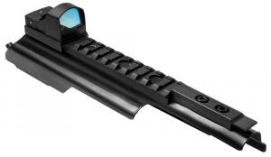 NCStar AK Micro Dot Mount 1x 23.5x16.8mm 2 MOA Green Dot CR2032 Lithium Black Anodized - DMAKG-A