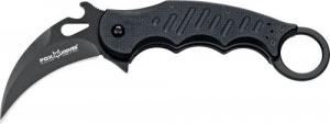 Boker 01FX479 FKMD Folding Kerambit 3.125" 440C Stainless Steel Black G10 Black - 394