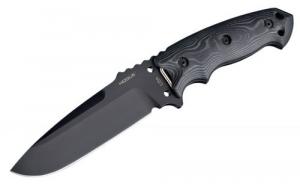 Hogue 35179 EX-F01 Fixed 5.5" Steel Drop Point G10 Black - 131