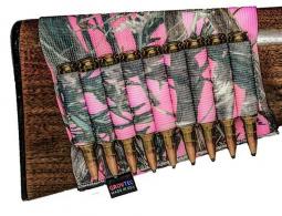 Grovtec US Inc Buttstock Cartridge Holder Rifle 9 Rounds TrueTimber Pink Nylon w/Elastic Loops - GTAC74 Grovtec US Inc Buttstock Cartridge Holder Rifle 9 Rounds TrueTimber Pink Nylon w/Elastic Loops - GTAC74