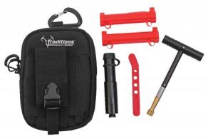 Traditions A3869 Field Shooter''s Kit with Belt Pouch Shooting Kit Blac - 160