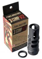 Strike JComp V2 223 Rem,5.56x45mm NATO 1/2"-28 tpi 2.55" Black Steel - JCOMP2223