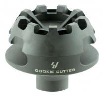 Strike Cookie Cutter Compensator 223 Rem,5.56x45mm NATO 1/2"-28 tpi 1.57" Black Steel - CCCOMP223 Strike Cookie Cutter Compensator 223 Rem,5.56x45mm NATO 1/2"-28 tpi 1.57" Black Steel - CCCOMP223