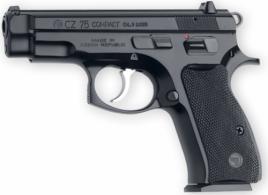 CZ 75 Compact 9mm Pistol 3.7" Black, 10+1 - 01190 CZ 75 Compact 9mm Pistol 3.7" Black, 10+1 - 01190