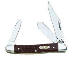 Case Medium Folding Pocket Knife w/Brown Handle