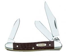 Case Medium Folding Pocket Knife w/Brown Handle - 217 Case Medium Folding Pocket Knife w/Brown Handle - 217