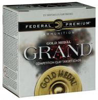 Federal GMT1148 Gold Medal Grand Target 12 GA 2.75" 1-1/8 oz 8 Round 25 Bx/ 1