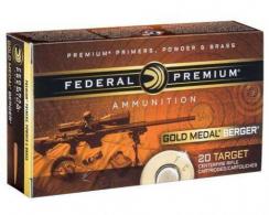 Federal Gold Medal Amo 6.5 Grendel Berger Hybrid OTM GMLR 130gr 20rd