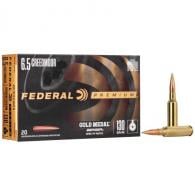 Federal Gold Medal 6.5 CRD 130gr Berger 20rd box