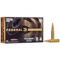 FEDERAL GOLD MEDAL .308 Winchester 185GR BERGER OTM GM LR 20RD BOX - GM308BH185 FEDERAL GOLD MEDAL .308 Winchester 185GR BERGER OTM GM LR 20RD BOX - GM308BH185