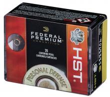 Federal P38HST1S Personal Defense HST Micro .38 Spc +P 130GR HST JHP 20 Bx/ - 10