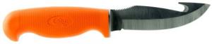 Case 6248 Hunter Fixed 4" Stainless Steel Gut Hook Synthetic Orange - 201