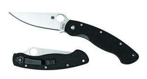 SPYDERCO PARA 3 G10 BLK PLAINEDGE SPYDERCO PARA 3 G10 BLK PLAINEDGE