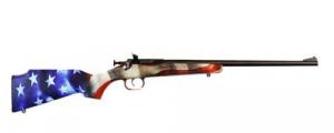 Crickett Youth One Nation Flag/Blued 22 Long Rifle Bolt Action Rifle - KSA2169