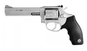 Taurus Model 17 Stainless 5 17 HMR Revolver Taurus Model 17 Stainless 5 17 HMR Revolver