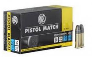 Walther Arms 2132443 Pistol Match 22 LR 40 gr Lead Round Nose (LRN) 50 Bx/ 1 Cs - 2132443 Walther Arms 2132443 Pistol Match 22 LR 40 gr Lead Round Nose (LRN) 50 Bx/ 1 Cs - 2132443