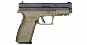 Springfield Armory XD9201SP06 XD Service 9mm 4" 10+1 Poly Grip OD/Blk - XD9201SP06 Springfield Armory XD9201SP06 XD Service 9mm 4" 10+1 Poly Grip OD/Blk - XD9201SP06