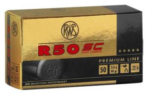 RWS R50 SHORT CASE .22 LR 50 - 2318602 RWS R50 SHORT CASE .22 LR 50 - 2318602