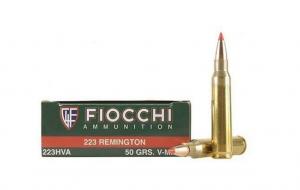 Fiocchi 223 Remington 50 Grain V-Max - 223HVA Fiocchi 223 Remington 50 Grain V-Max - 223HVA