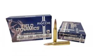 Fiocchi 270 Win 130 Grain Pointed Soft Point 20rd box - 270SPB Fiocchi 270 Win 130 Grain Pointed Soft Point 20rd box - 270SPB