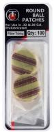T/C Accessories 31007135 Pillow Ticking Roundball Patches 32 Cal,36 Cal Cotton Patch w/Wonder Lube 100 Per Pack - 824