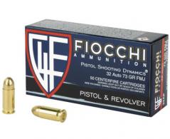 Fiocchi 32ACP 73 Grain Full Metal Jacket 50rd box - 32AP Fiocchi 32ACP 73 Grain Full Metal Jacket 50rd box - 32AP