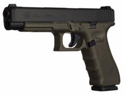 Glock G34 Gen 4 Double Action 9mm 5.3 17+1 OD Green Frame Black Inter - PG3437103 Glock G34 Gen 4 Double Action 9mm 5.3 17+1 OD Green Frame Black Inter - PG3437103