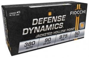 Fiocchi Shooting Dynamics Jacketed Hollow Point 380 ACP Ammo 50 Round Box - 380APHP Fiocchi Shooting Dynamics Jacketed Hollow Point 380 ACP Ammo 50 Round Box - 380APHP