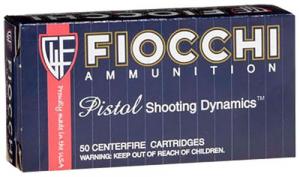 Main product image for Fiocchi Pistol Shooting Dynamics Full Metal Jacket 9mm Ammo 115 gr 50 Round Box