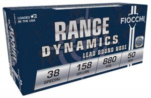 Fiocchi .38 Spc 158 Grain Lead Round Nose - 38C Fiocchi .38 Spc 158 Grain Lead Round Nose - 38C