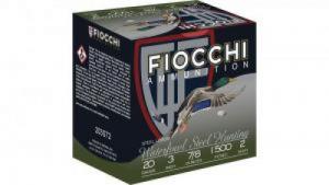 Fiocchi Waterfowl Speed Steel 20ga 3" 7/8oz #2 25rd box - 203ST2 Fiocchi Waterfowl Speed Steel 20ga 3" 7/8oz #2 25rd box - 203ST2