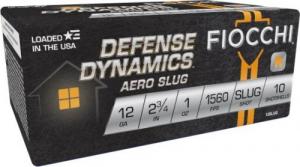 Fiocchi Aero Slug 12 Gauge Ammo 10 Round Box - 12SLUG Fiocchi Aero Slug 12 Gauge Ammo 10 Round Box - 12SLUG
