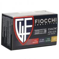 Fiocchi Low Recoil 12Ga 2-3/4"  7/8 oz  Lead Rifled Slug 10rd box