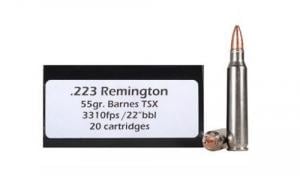 DoubleTap Ammunition Tactical 223 Rem 55 gr Barnes TSX Lead Free 20 Bx/ 50 Cs - 223R55X DoubleTap Ammunition Tactical 223 Rem 55 gr Barnes TSX Lead Free 20 Bx/ 50 Cs - 223R55X