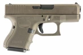 Glock G26 Double 9mm Luger 3.5 10+1 Midnight Bronze Polymer Grip/Fra - UG2650204MB